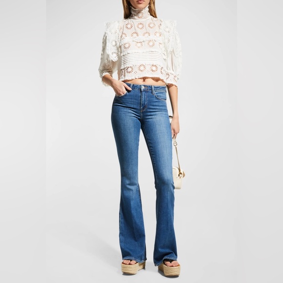 L’Agence - Bell High Rise Flare Jeans. Size 27 - Picture 10 of 11